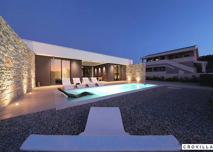 Beautiful In Kraj, Pasman Island With Outdoor Swimming Pool, Wifi And 3 Bedrooms Villa