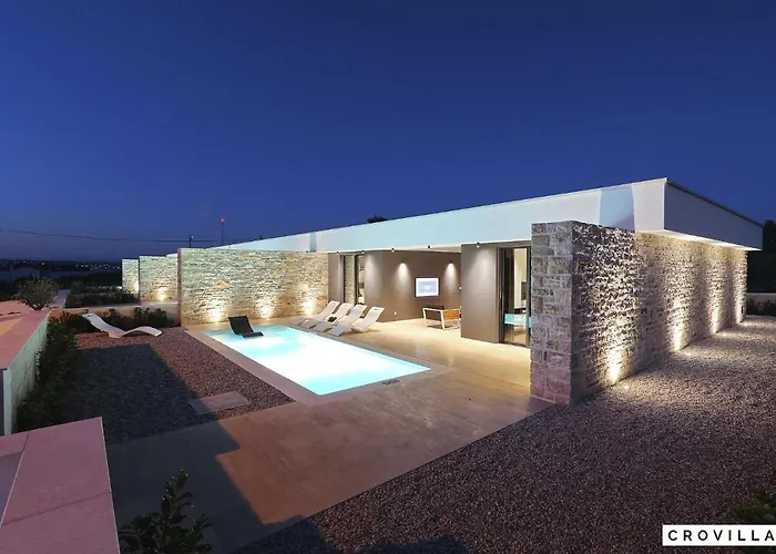 Beautiful In Kraj, Pasman Island With Outdoor Swimming Pool, Wifi And 3 Bedrooms Villa